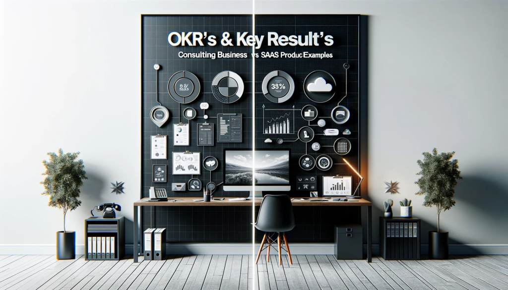 OKR’s & Key Result’s – Consulting Business vs SAAS Product examples