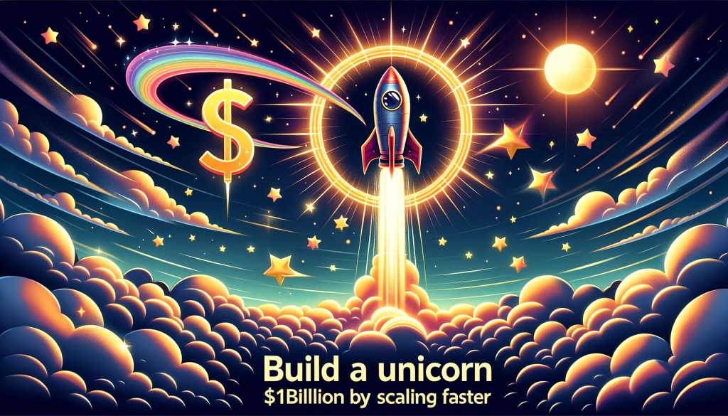 Build a Unicorn $1billion startup by scaling faster